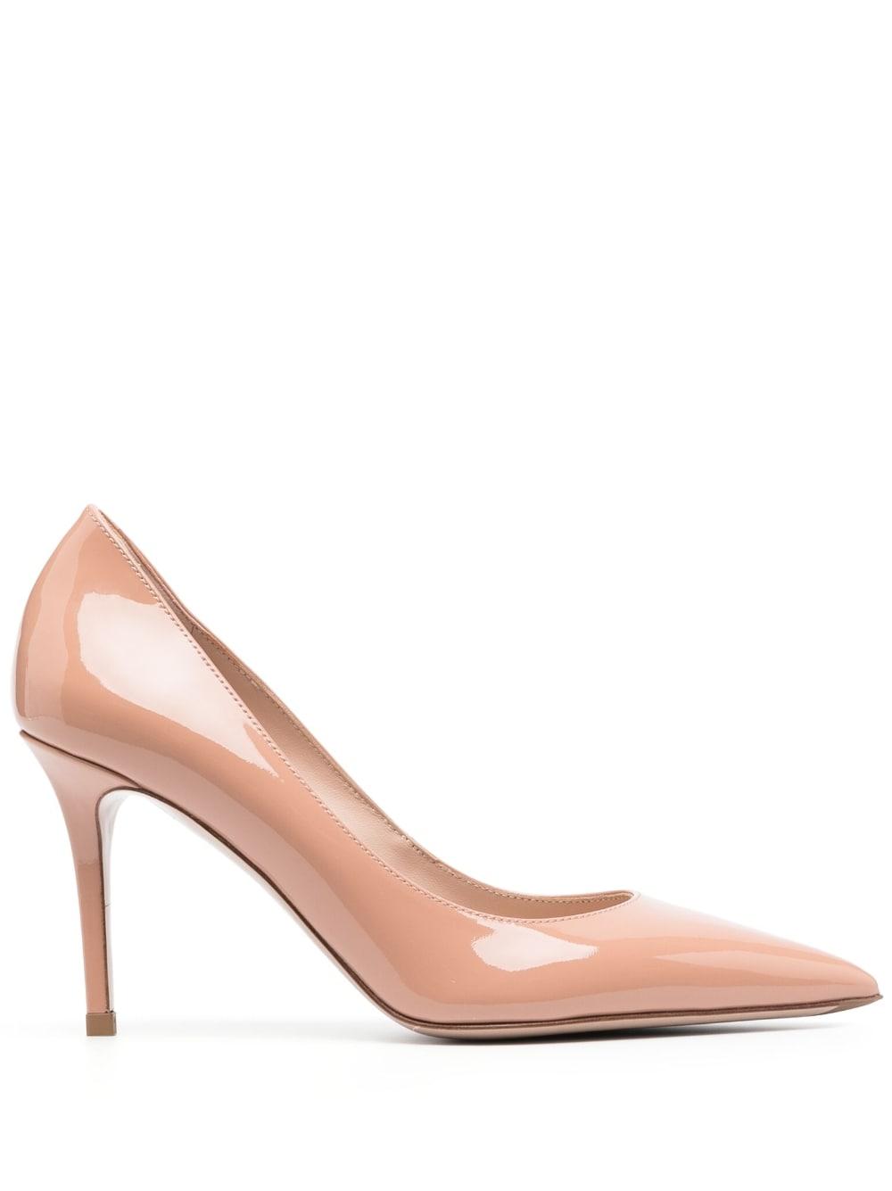 Le Silla Eva 90mm Patent Leather Pumps in Pink | Lyst