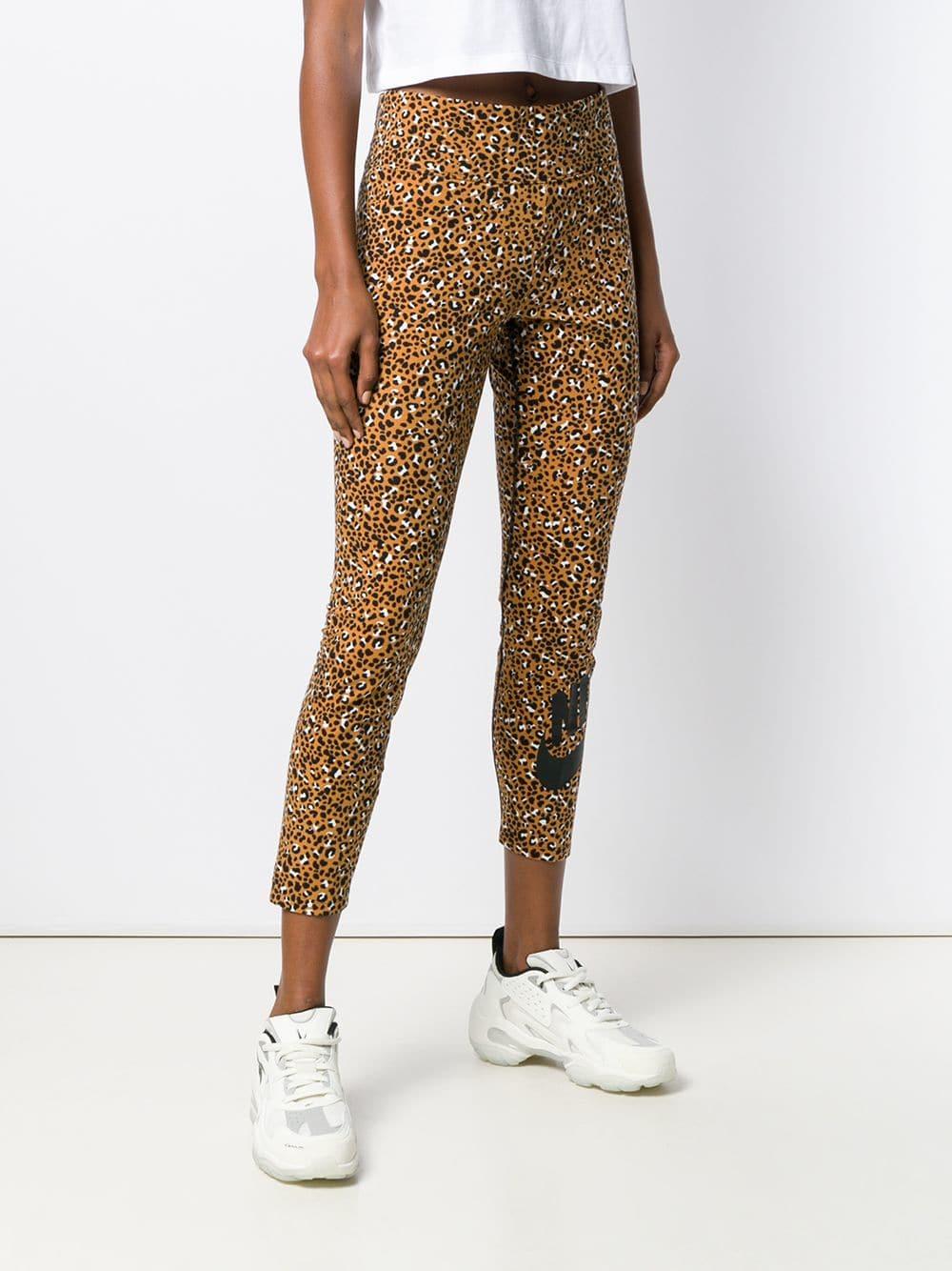 nike leopard pants