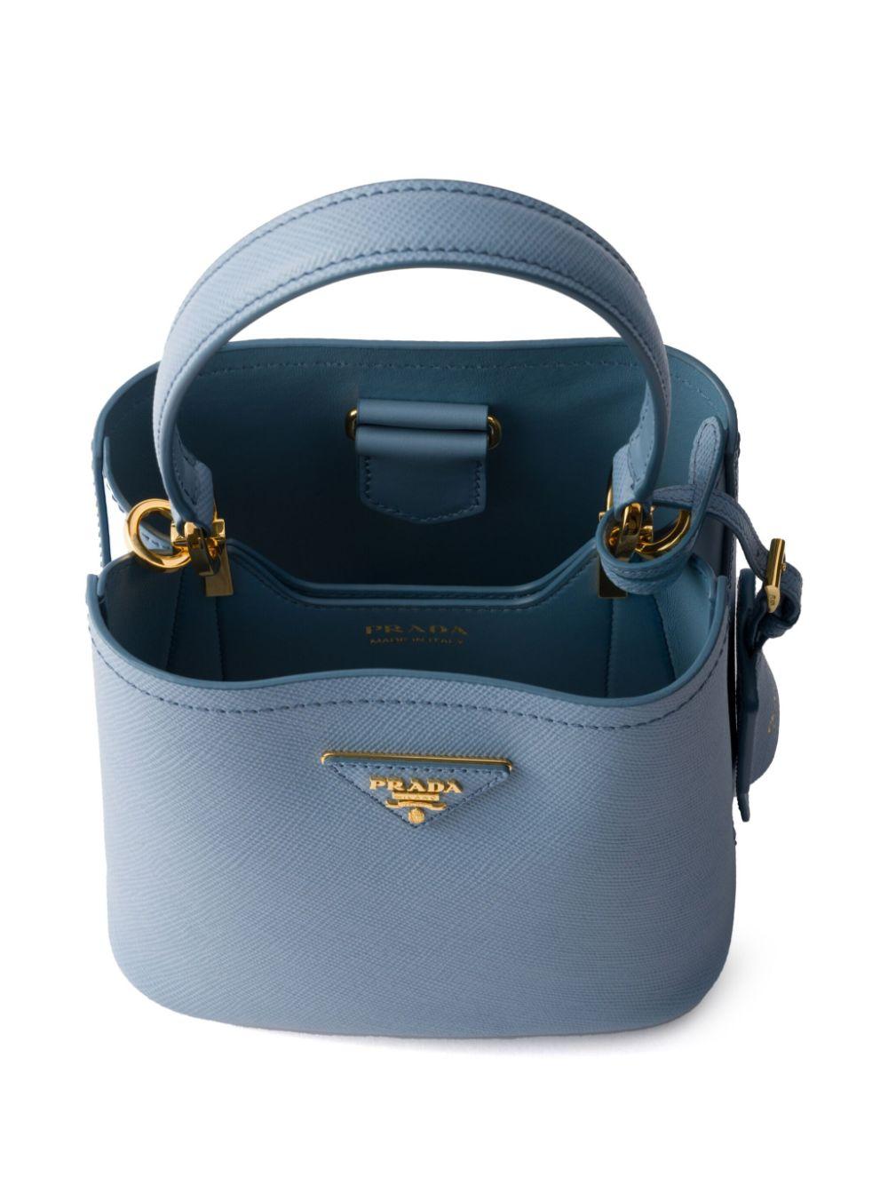 Prada Panier Mini Bag in Blue Lyst UK