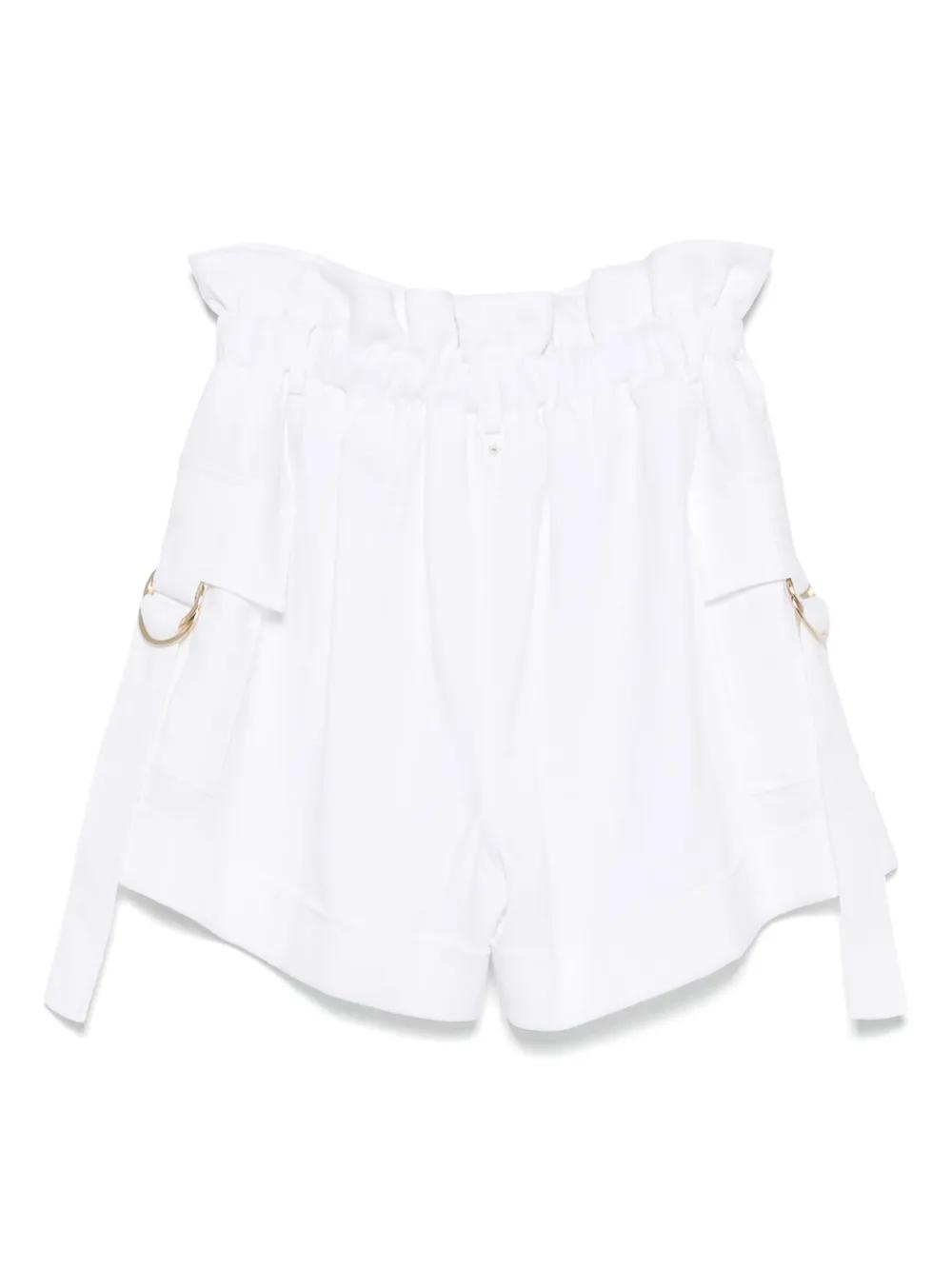 ショートパンツ Lorena Antoniazzi High-Waisted Shorts Lorena Antoniazzi high-waist Pleated Shorts | Neutrals