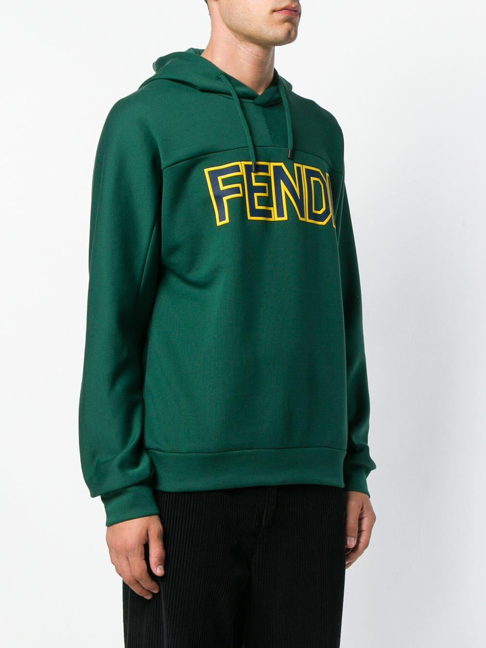 Fendi clearance green hoodie
