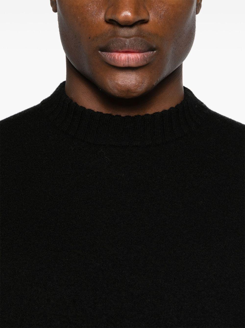 Jil Sander Sweaters クルーネック セーター ブラック