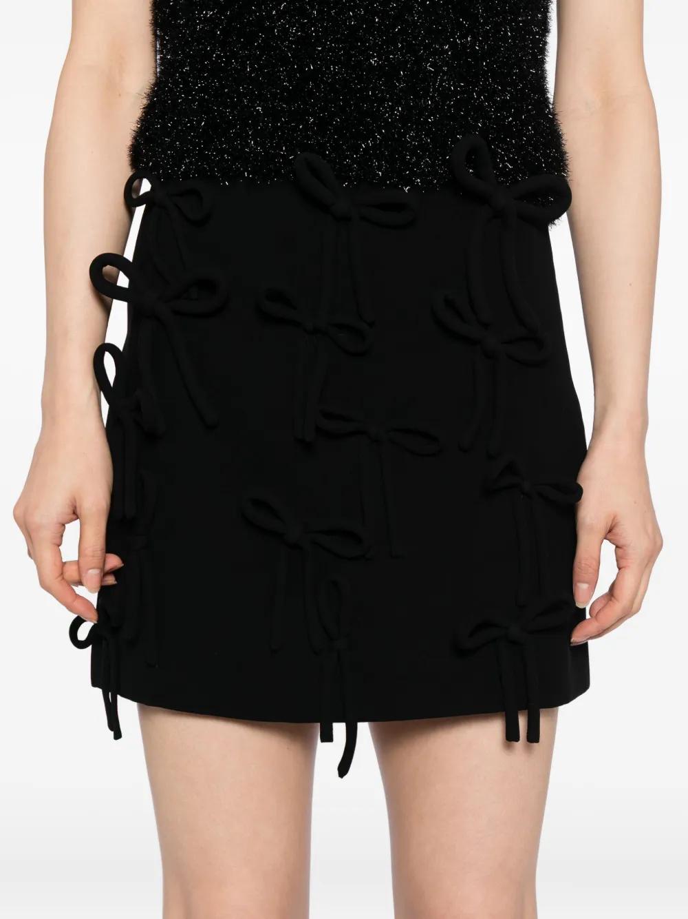 ワンピース MSGM Women Mid Skirts 3641MDA42 BLACK Kora Sweater Skirt | GUESS Factory