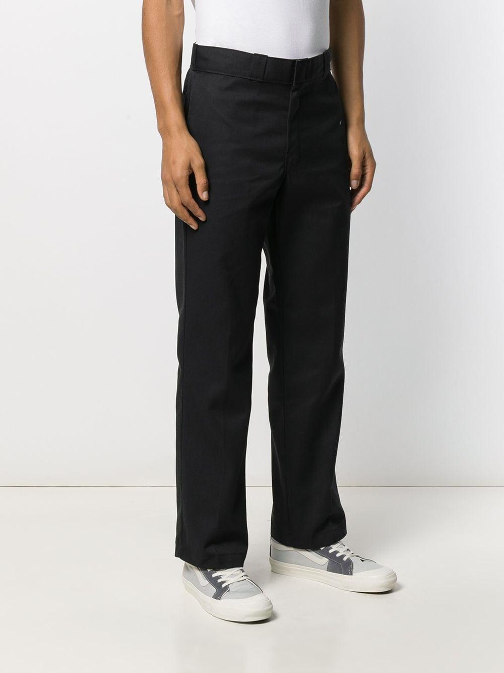 Dickies Construct Flared Mid Rise Trousers in Black for Men | Lyst