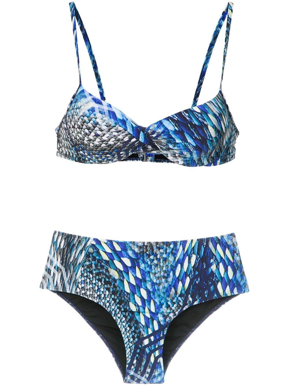 Lygia & Nanny Synthetic Veronica Bikini Set in Blue - Lyst
