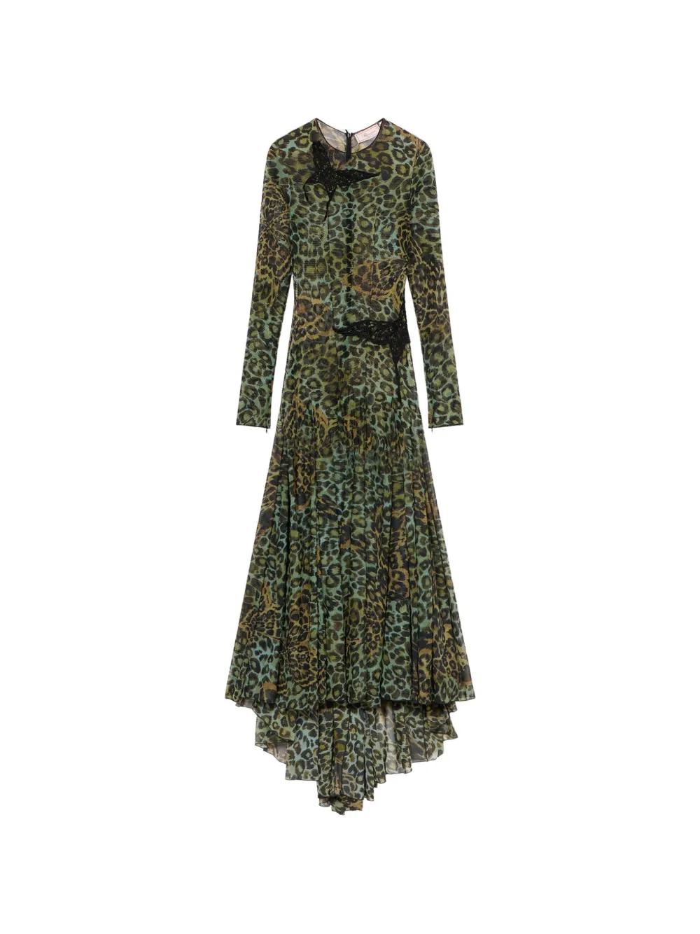 slim fit dress slacks Colorblock Hi Lo Geo Dot Print Dress main image 0