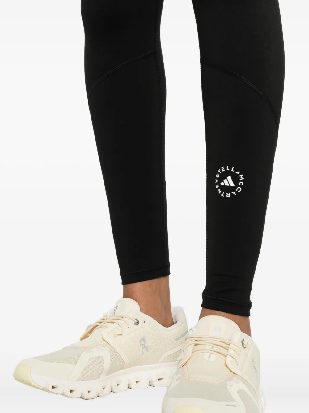 パンツ STELLA MCCARTNEY NYLON BLEND LEGGINGS WITH LOGO PRINT STELLA McCARTNEY - NYLON BLEND LEGGINGS WITH LOGO PRINT