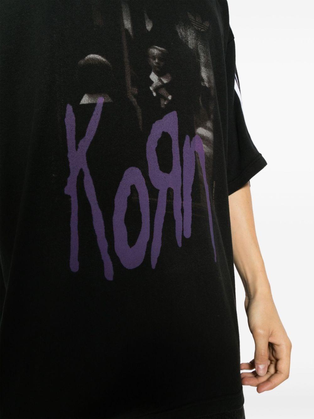 adidas X Korn Graphic-print T-shirt in Black for Men | Lyst UK