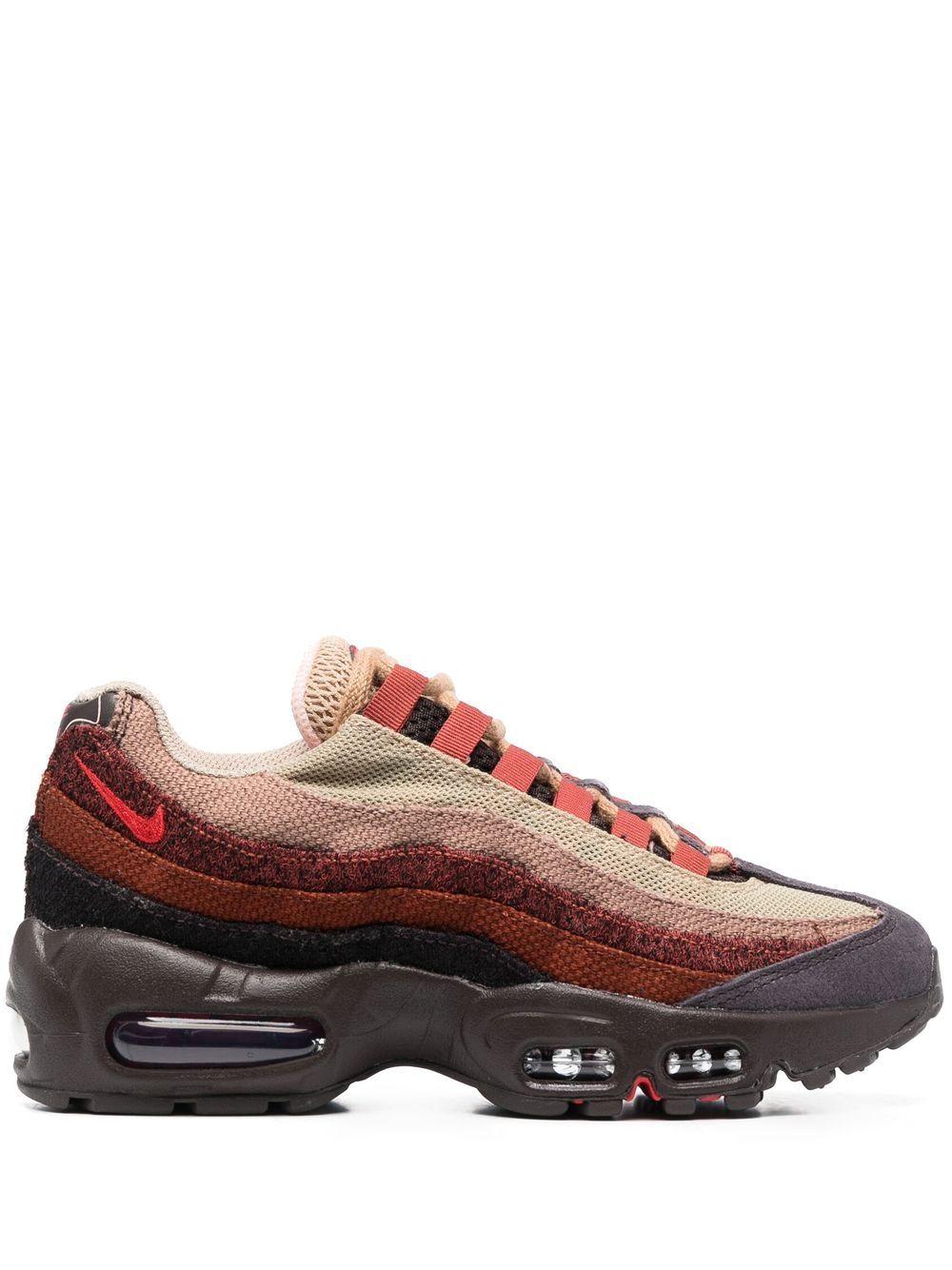 brown nike 95