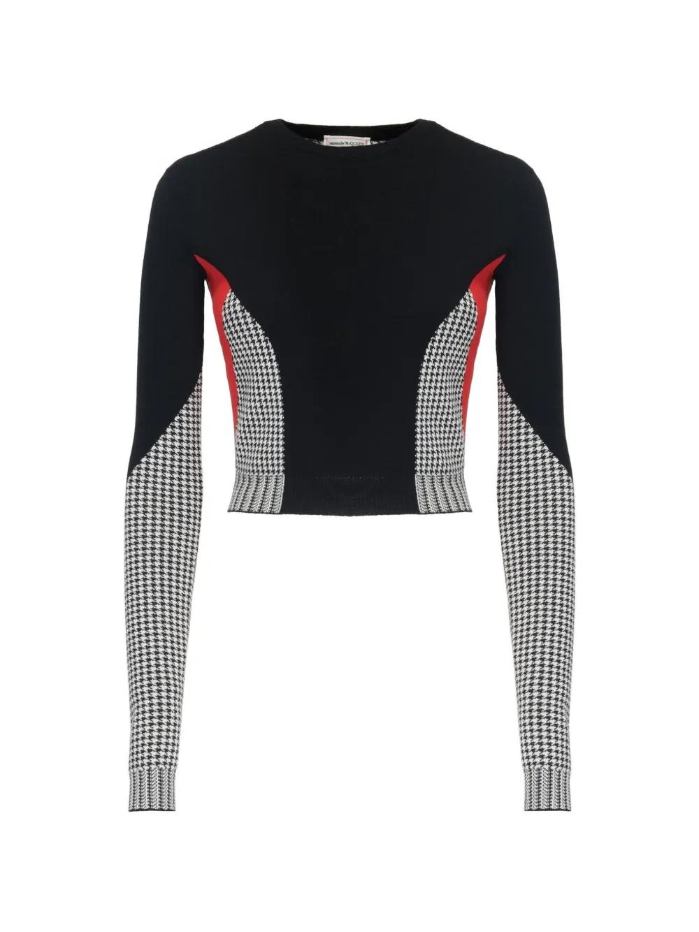 Pull à Manches Courtes Iron Fist - McQueen Crew En Bleu Eclipse - Taille Femme Standard