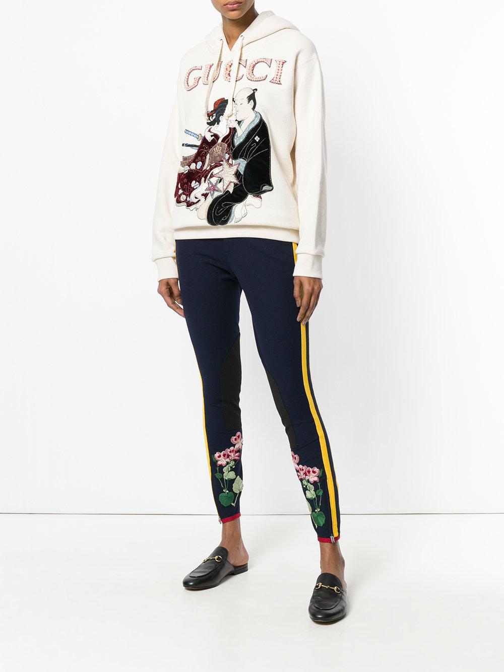 Gucci Cotton Embroidered Japanese Motif 