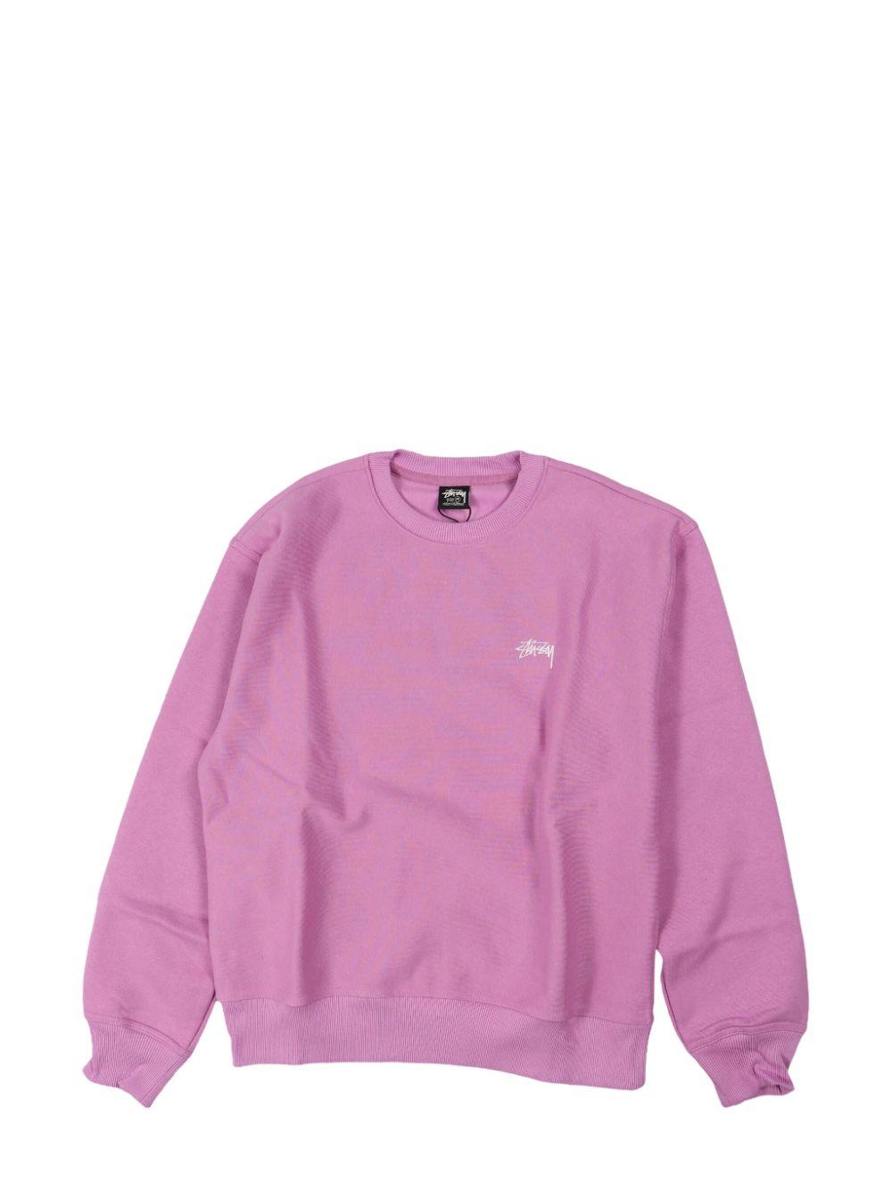 Stussy pink sweatshirt on sale