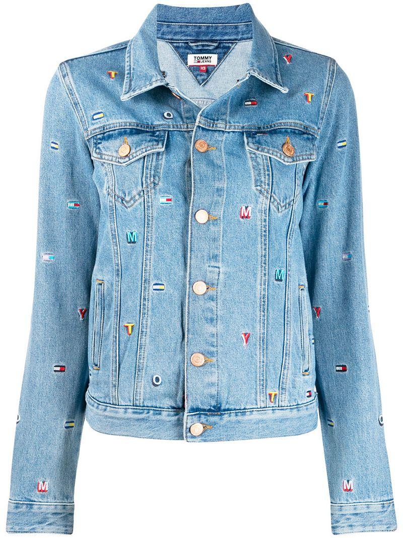 Tommy Hilfiger Denim Jas in het Blauw | Lyst NL