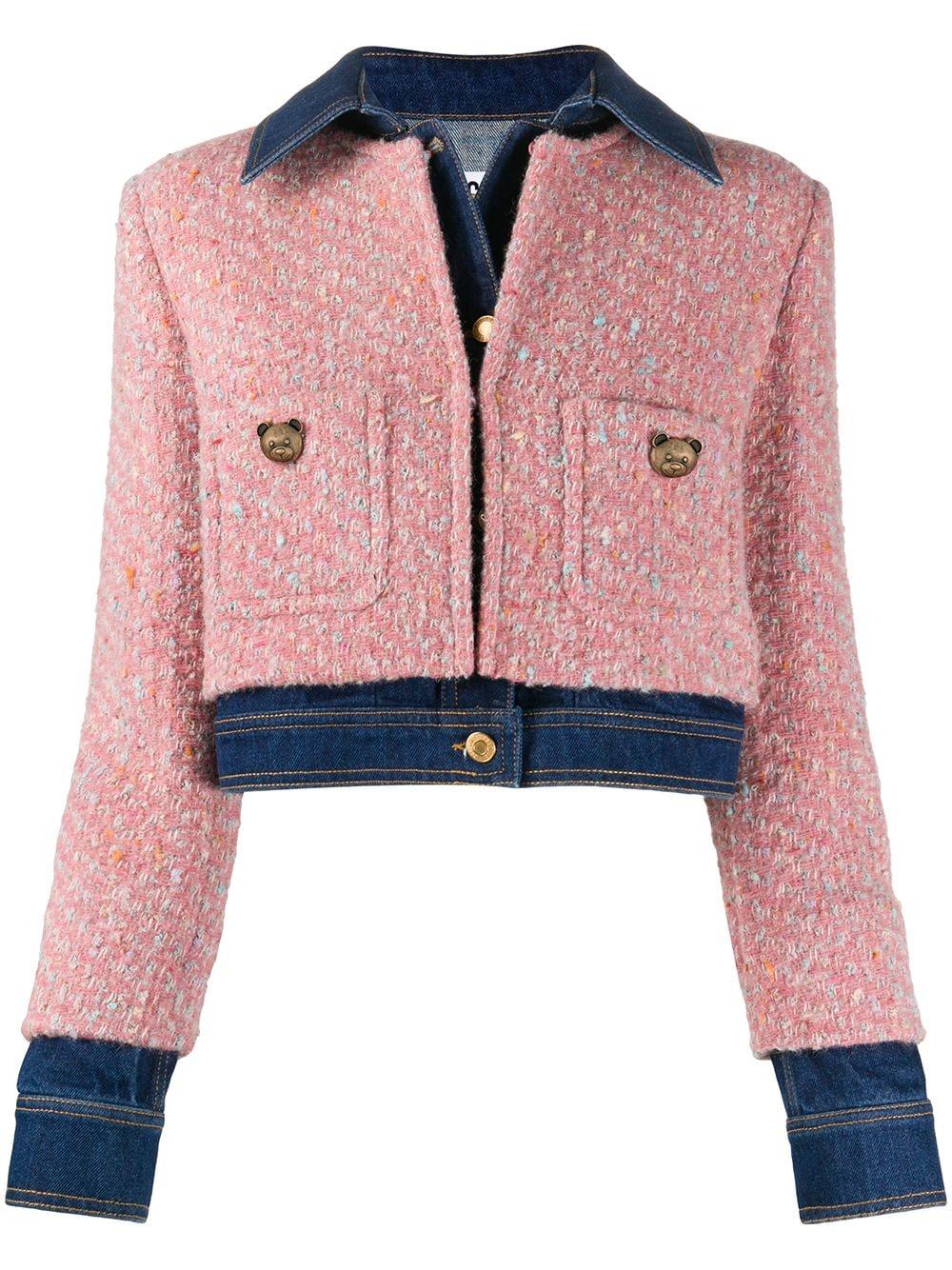 moschino jacket pink
