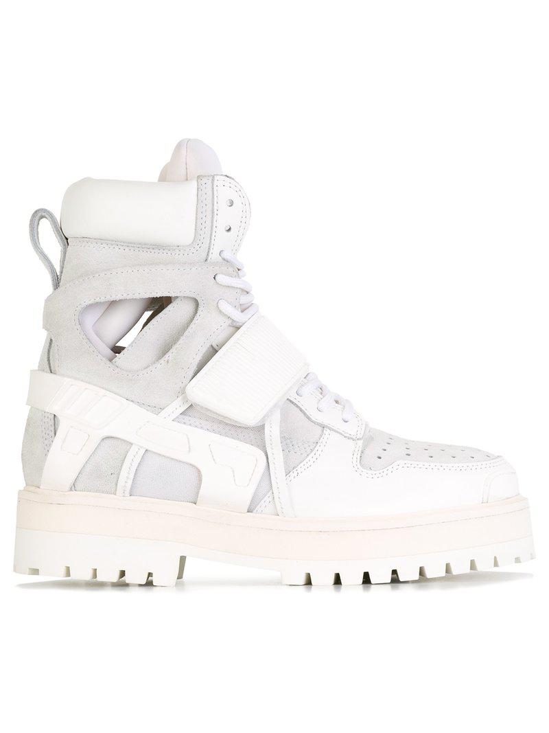 Hood By Air 'avalanche' Boots in White | Lyst