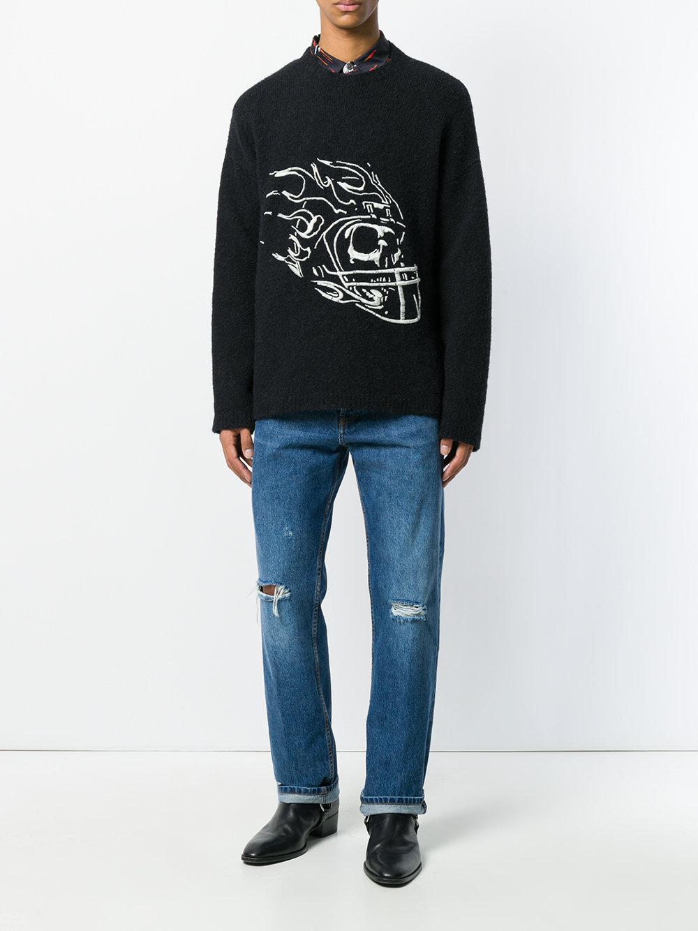 our legacy skull sweater