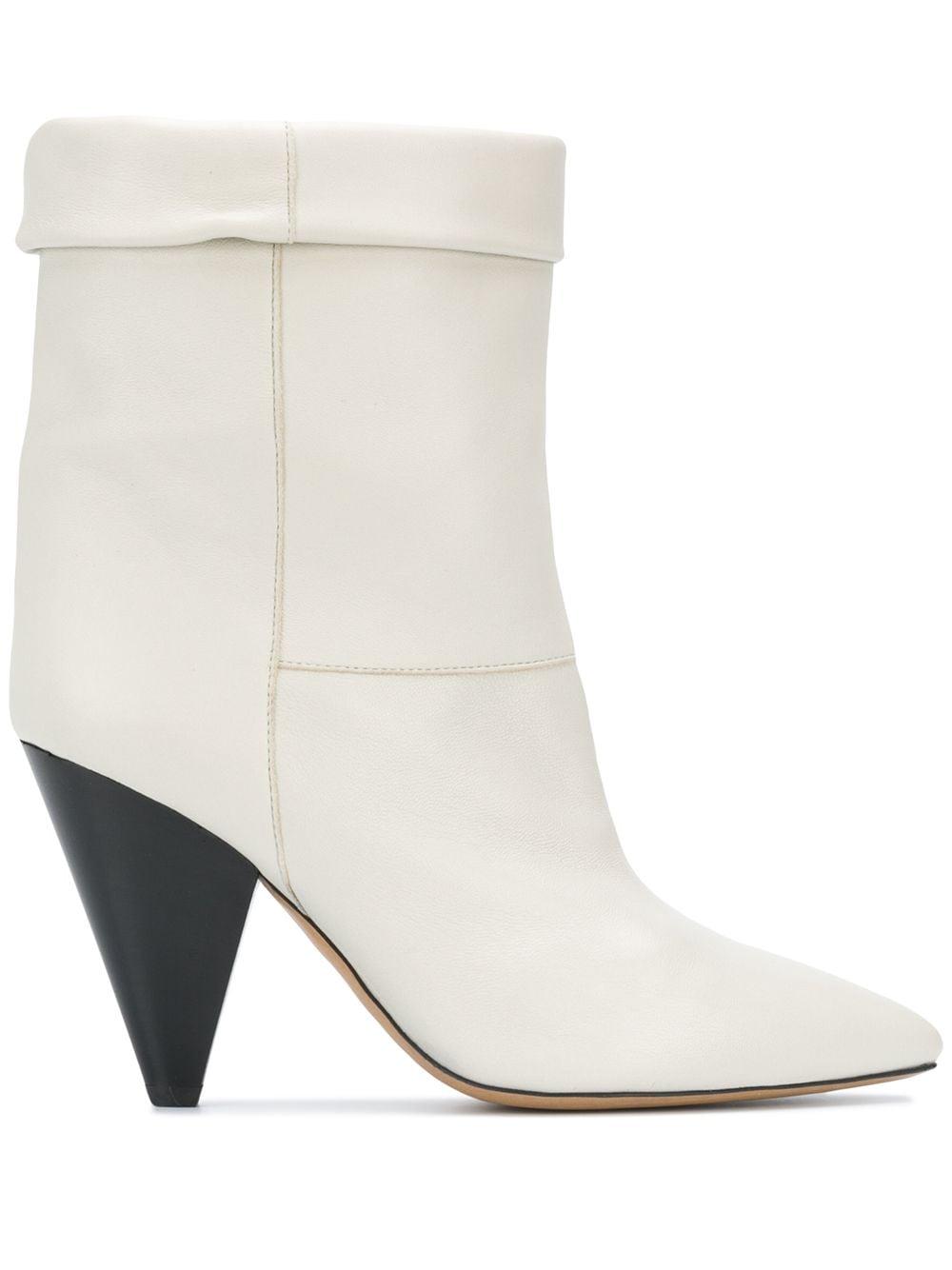 Isabel Marant Luido Boots in Ecru (White) - Lyst