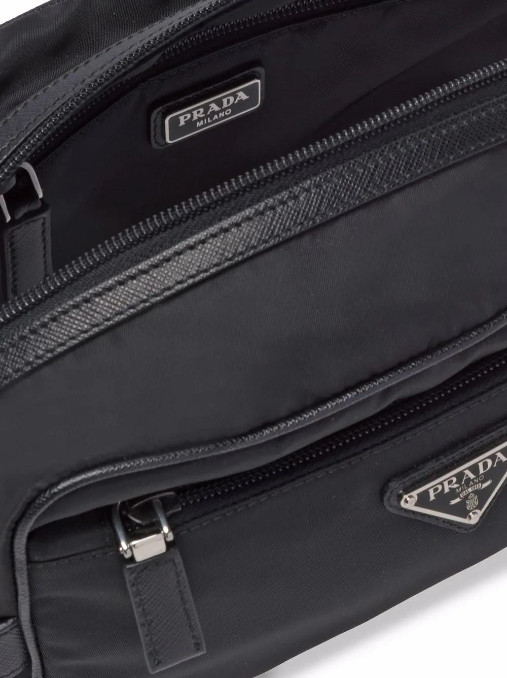 Prada Re-Nylon Wash Bag in Black for Men Lyst
