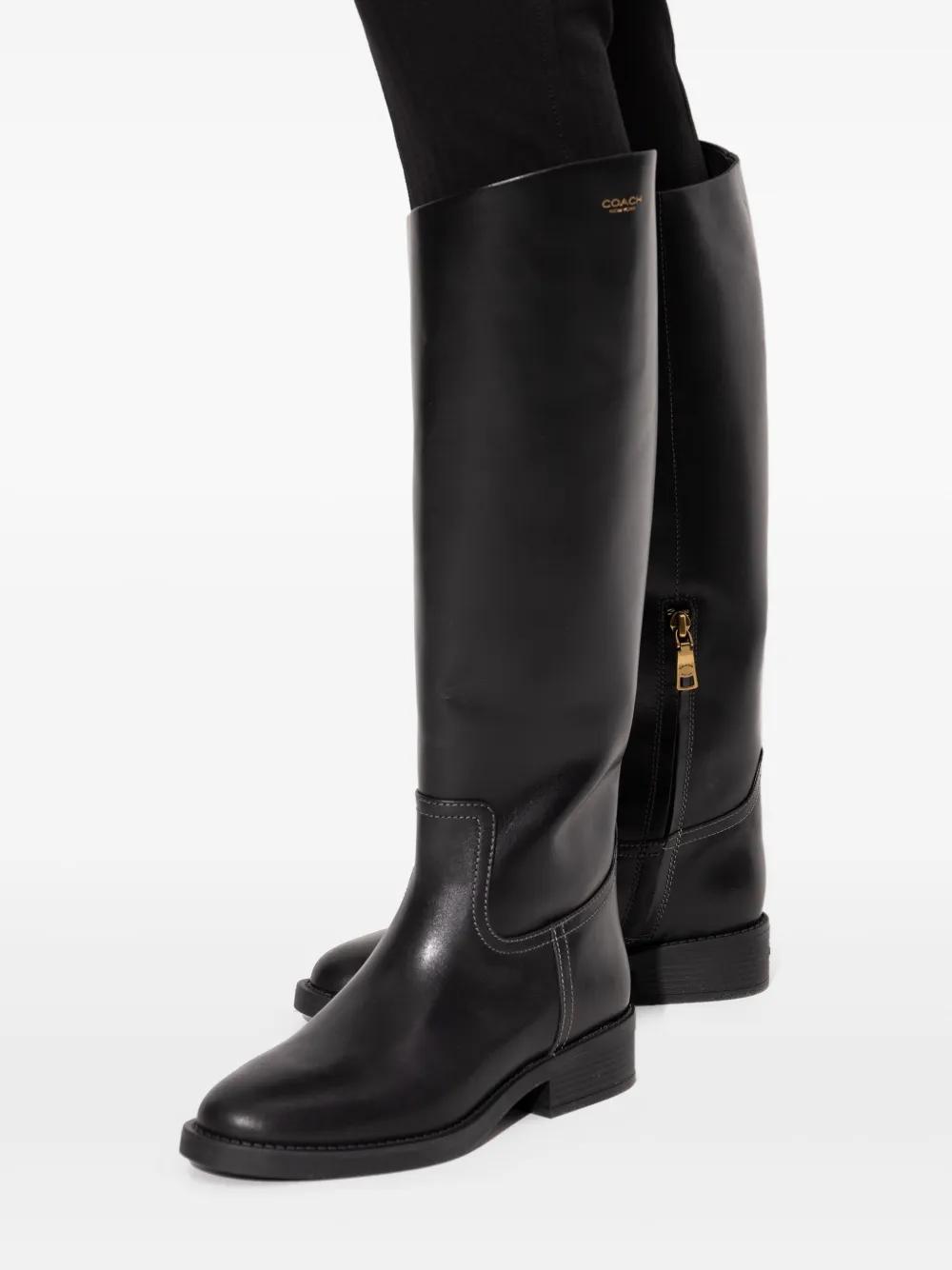 The Knee Boots Coach Riding Boots Macys Women's COACH Knee-high