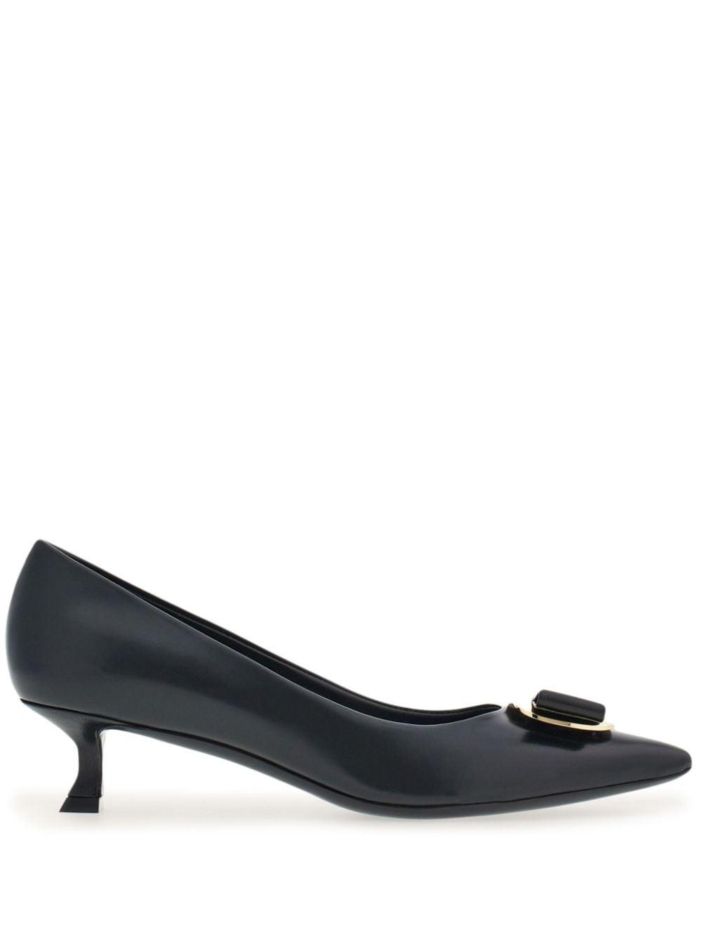 Salvatore ferragamo vara sales patent leather pumps