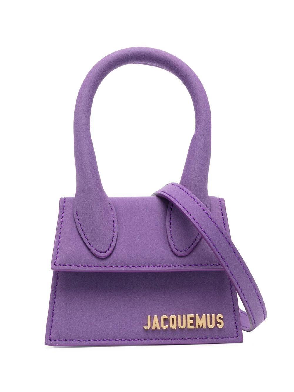 preferir charla sirena Jacquemus Le Chiquito Mini Bag in Purple | Lyst