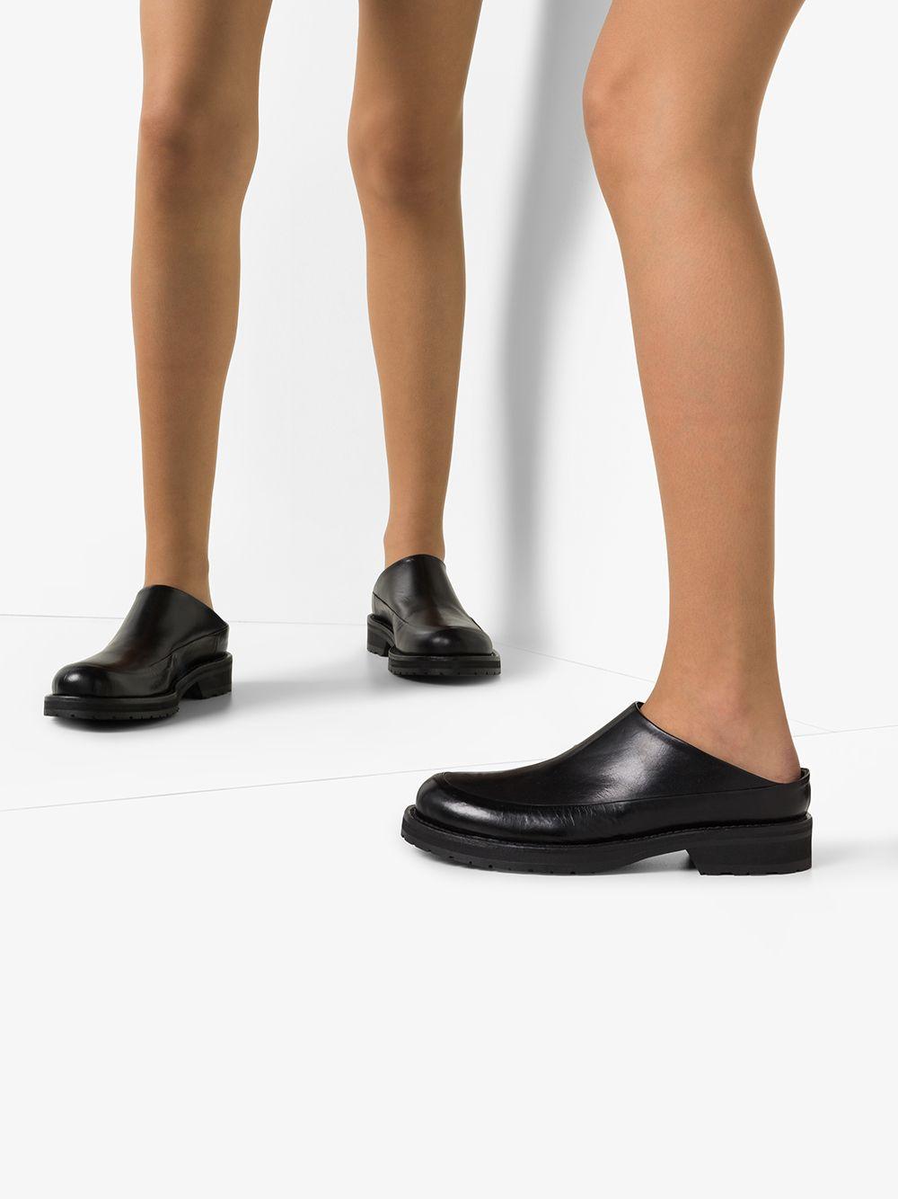 ann demeulemeester mules mens