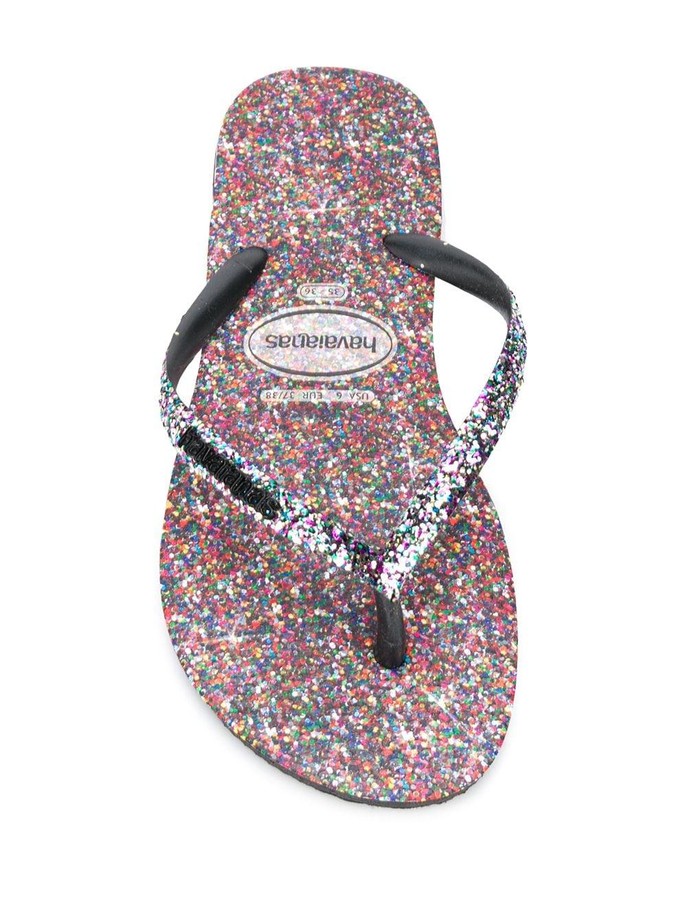 havaianas with glitter