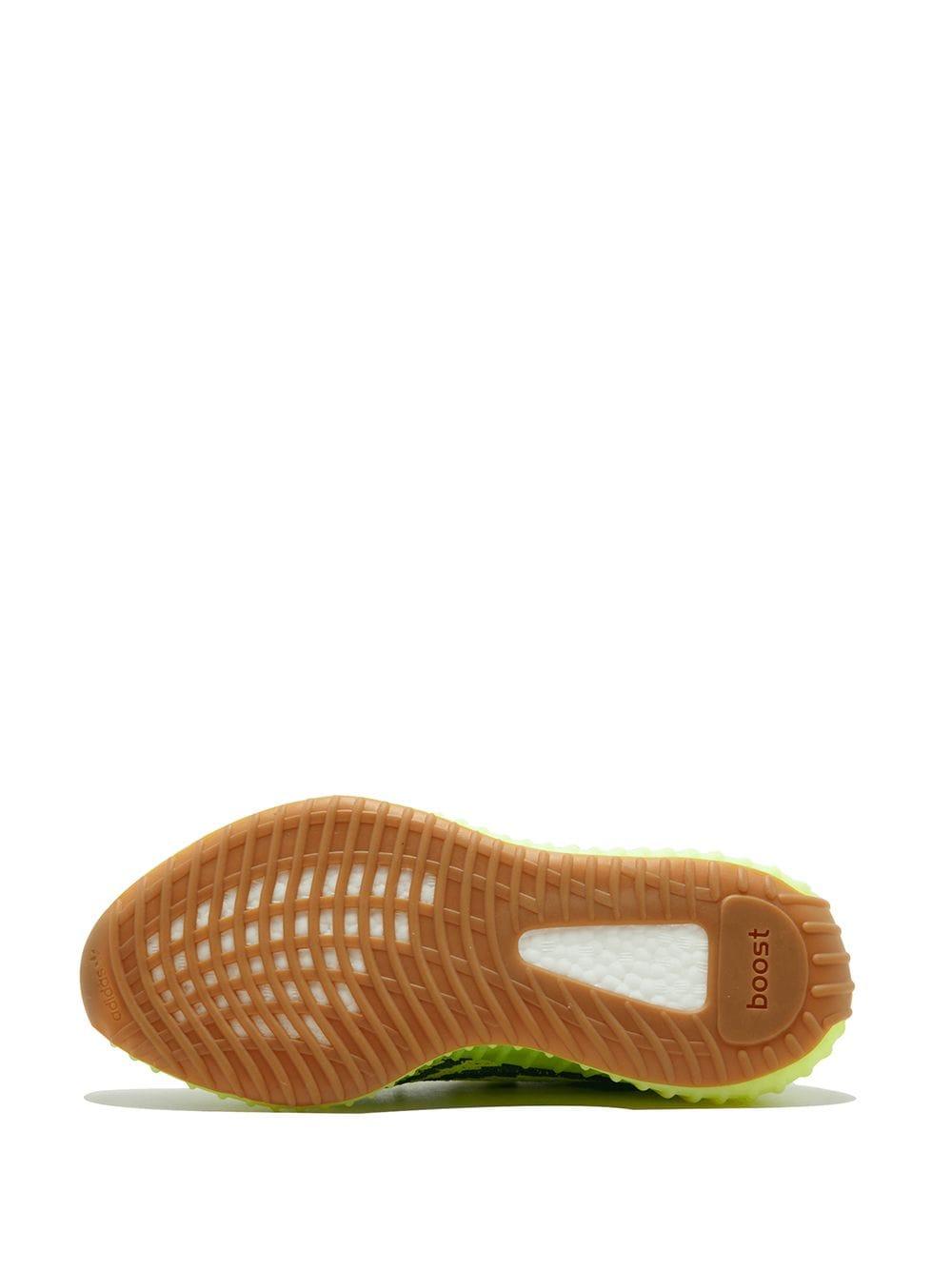 lime green yeezys womens