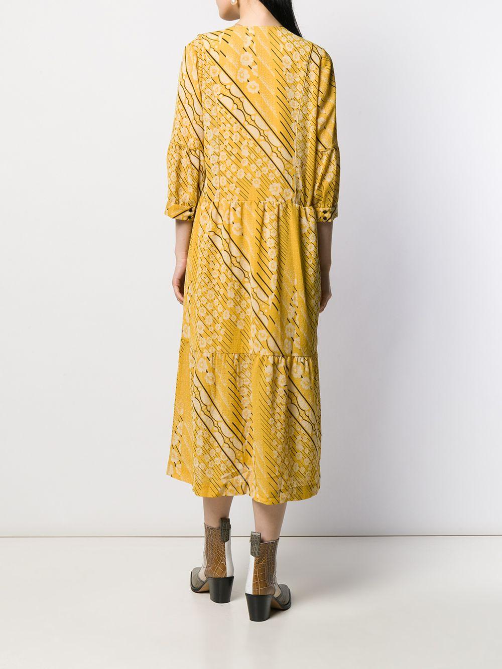 Robe Orson Ba&sh en coloris Jaune | Lyst