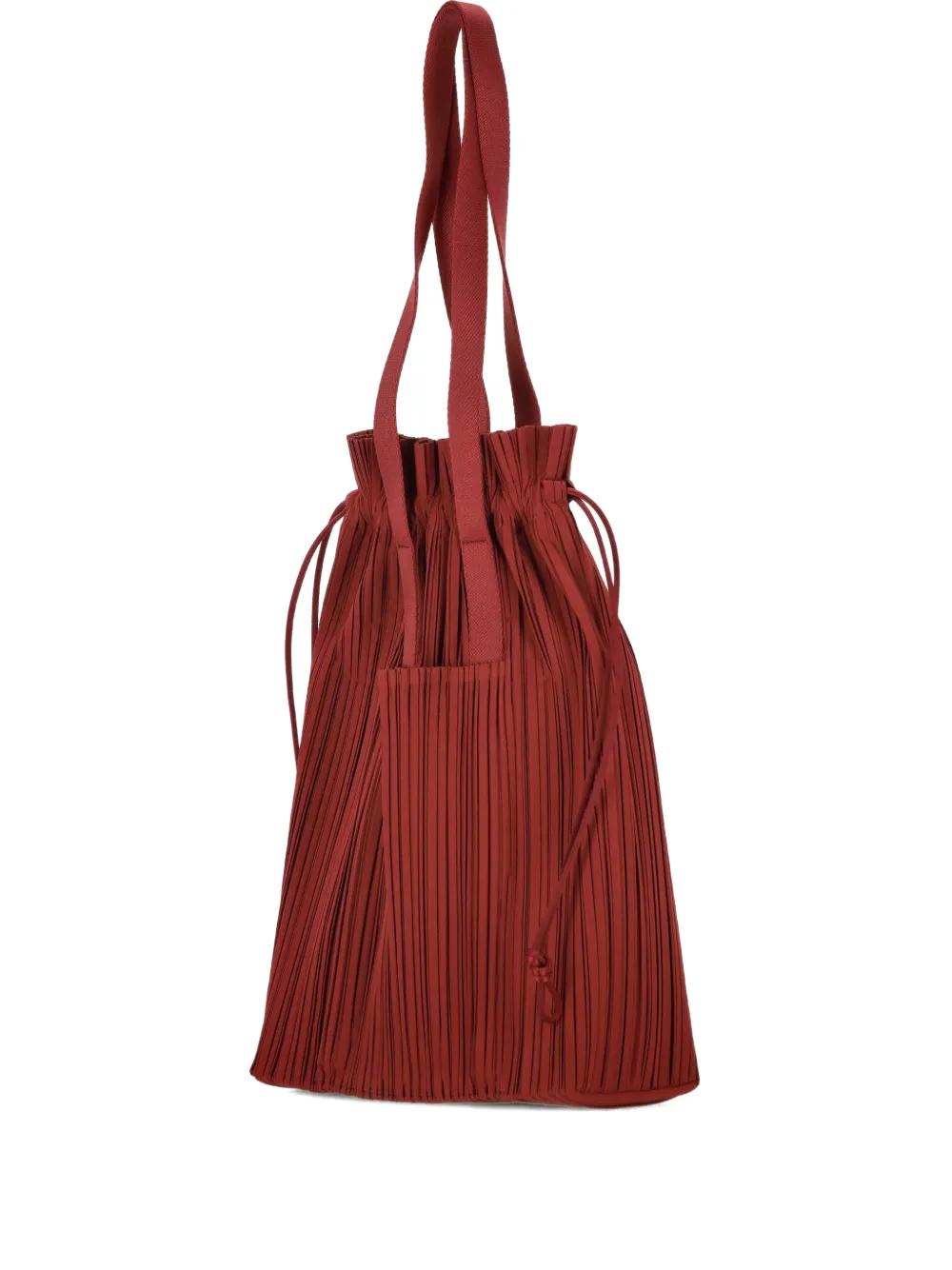 Red Pleats Please Issey Miyake Bags for Women | Lyst