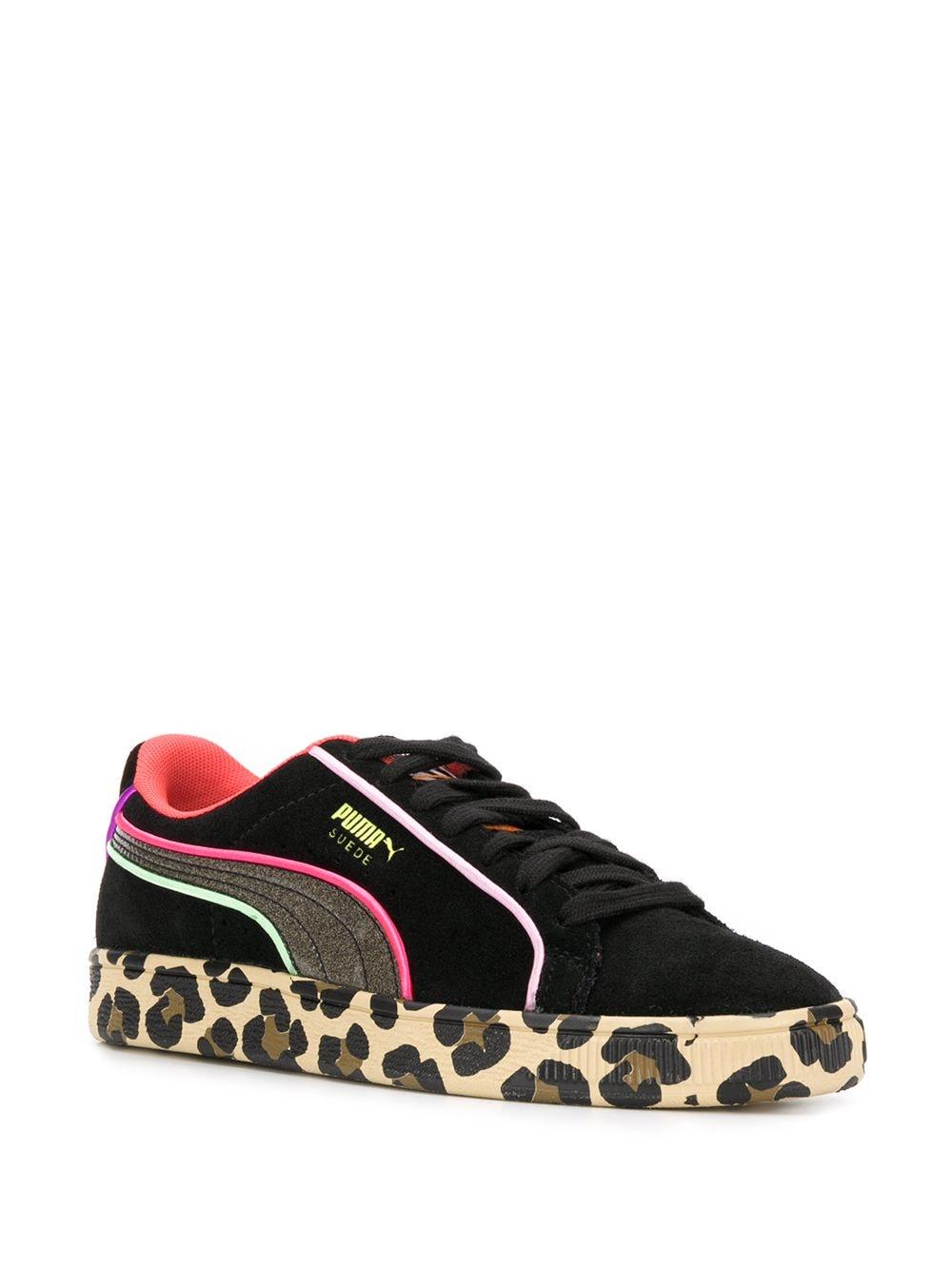 Zapatillas con de leopardo PUMA de color Negro | Lyst