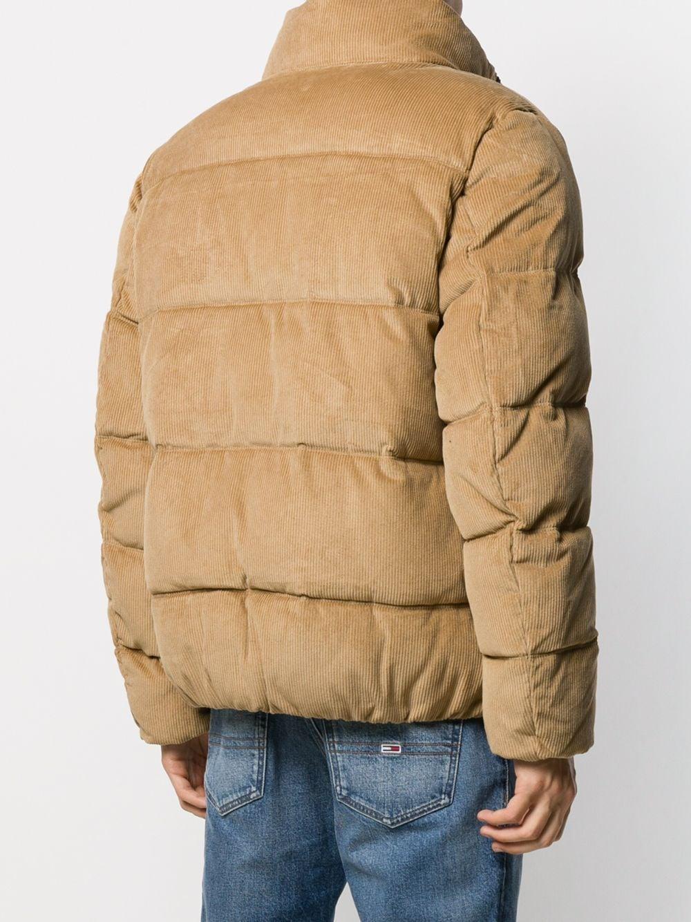 tommy hilfiger cord puffer jacket