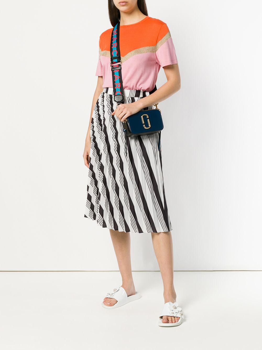 Marc Jacobs Leather The Snapshot Camera Bag in Blue Lyst