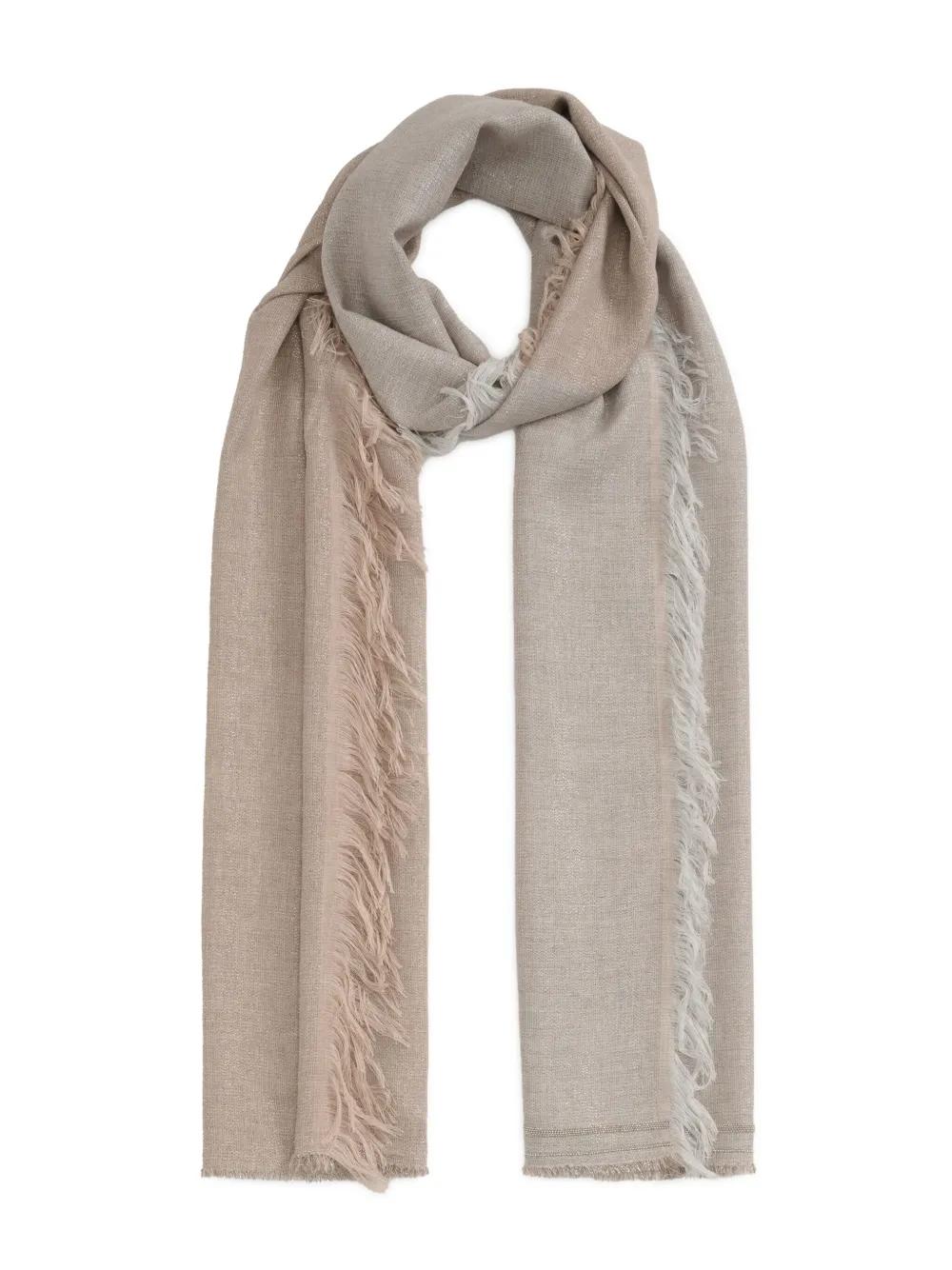 スカーフ FABIANA FILIPPI Woman Scarf Grey SAD275A006L402 VRU Fabiana Filippi Scarves and mufflers for Women | Online Sale