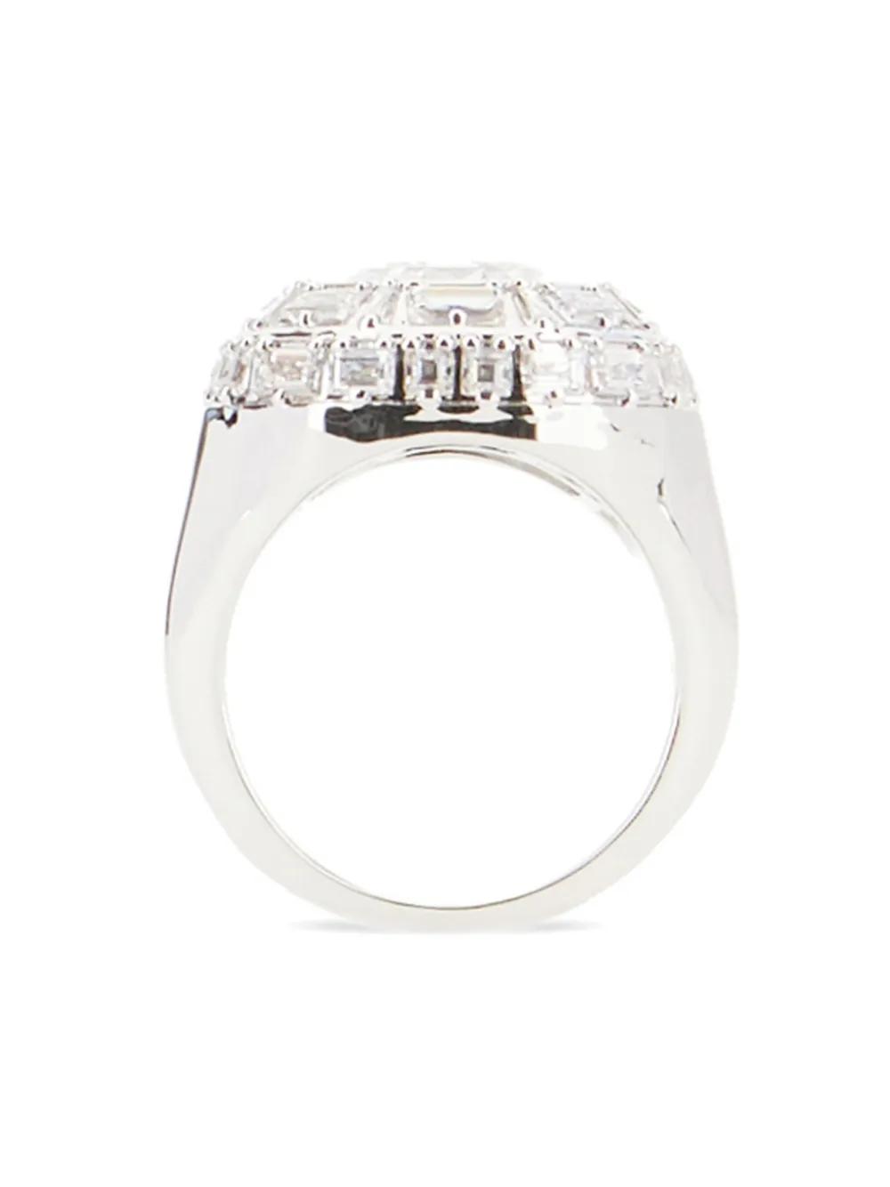 Swarovski Mesmera Ring in White | Lyst