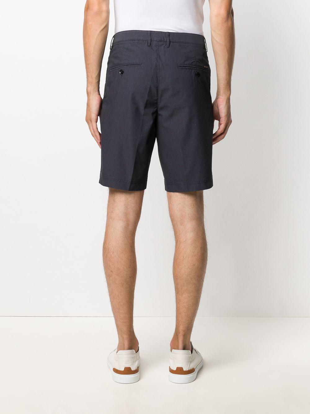 BOSS by Hugo Boss Cotton Chino Shorts in Blue for Men - Lyst