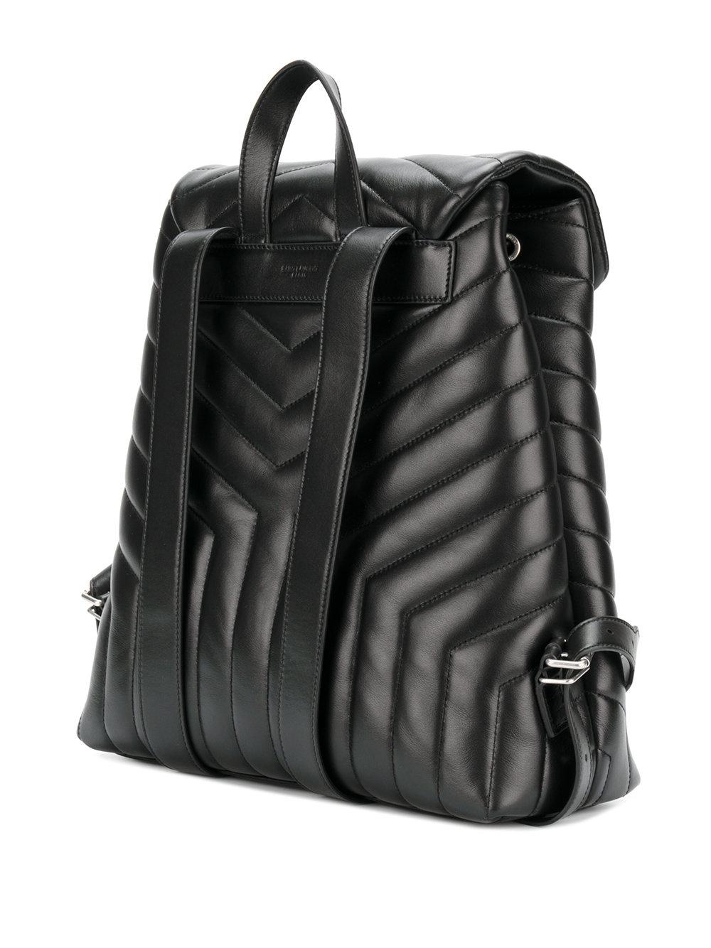 St Laurent Monogram Backpack Women Literacy Basics