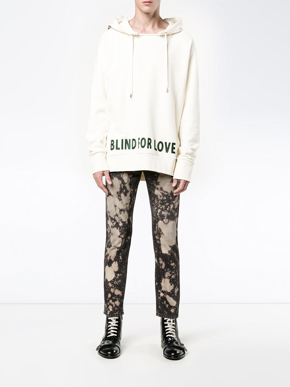 gucci blind for love hoodie