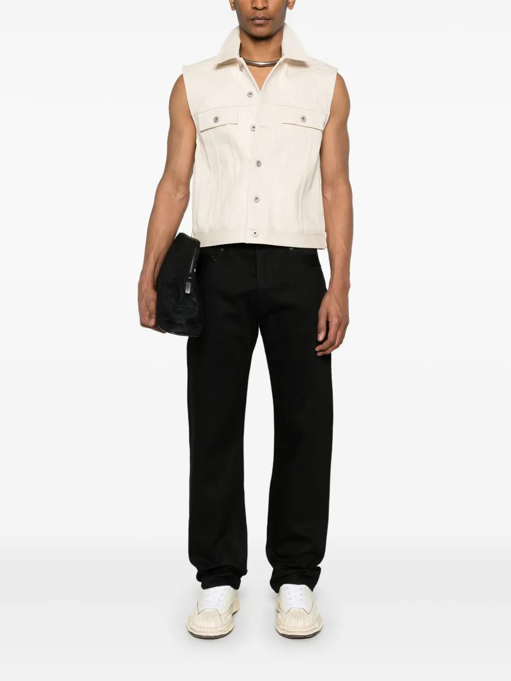 【関税＆送料込み】Rick Owens Structured Sleeveless Jacket Rick Owens Sleeveless Jacket in Black for Men | Lyst