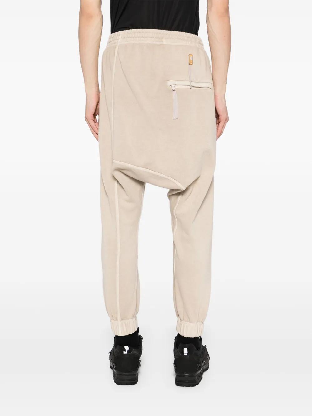 パンツ BORIS BIDJAN SABERI DROP CROTCH PANTS Boris Bidjan Saberi Drop-Crotch Trousers in Natural for Men