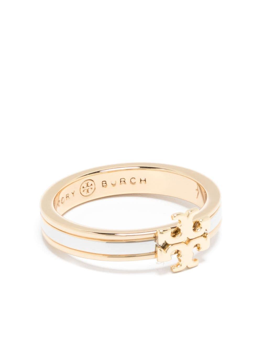 Tory Burch Kira Double T Ring In Gold