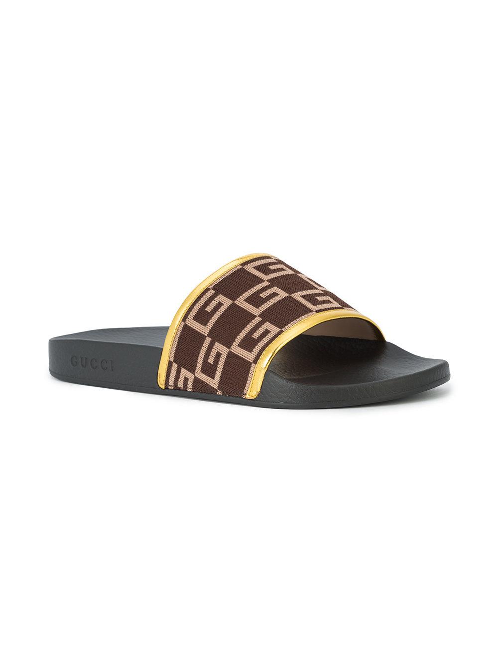 g is for gucci flip flops