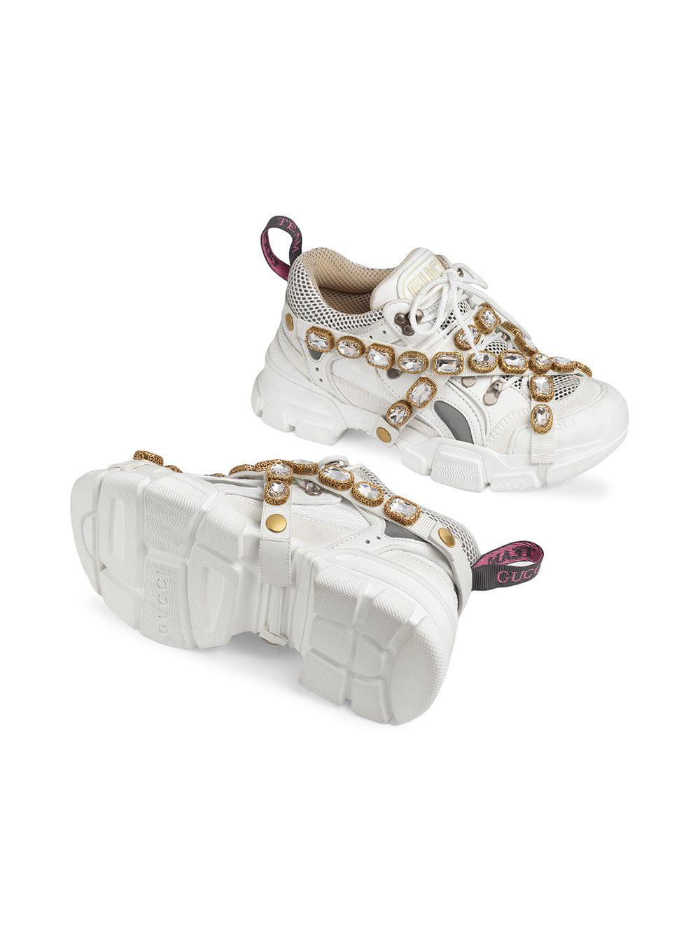 Sneaker flashtrek con cristalli staccabili deals