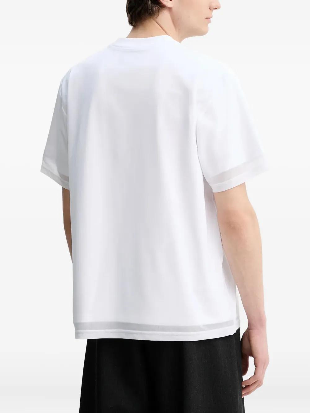 トップス heliot emil CRYOSPHERE SHEER T-SHIRT HELIOT EMIL CRYOSPHERE SHEER T-SHIRT – 082plus
