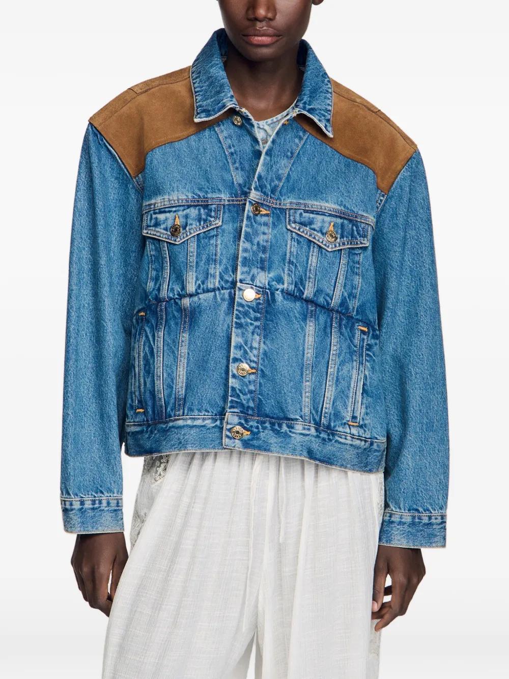 Sandro Jean and denim jackets for Women | Online Sale up to 57