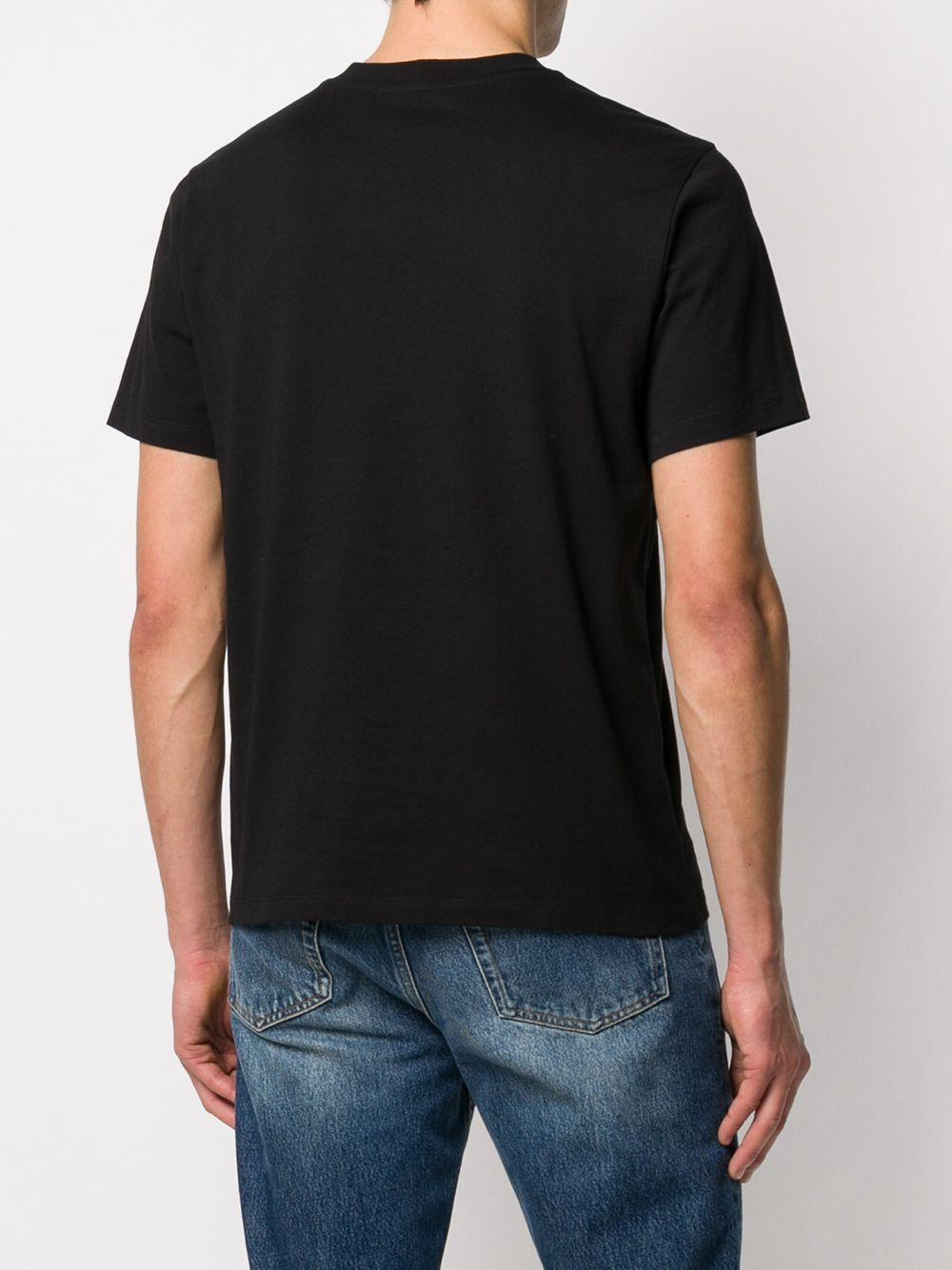 Sandro Cotton Embroidered Logo T-shirt in Black for Men - Save 23% - Lyst