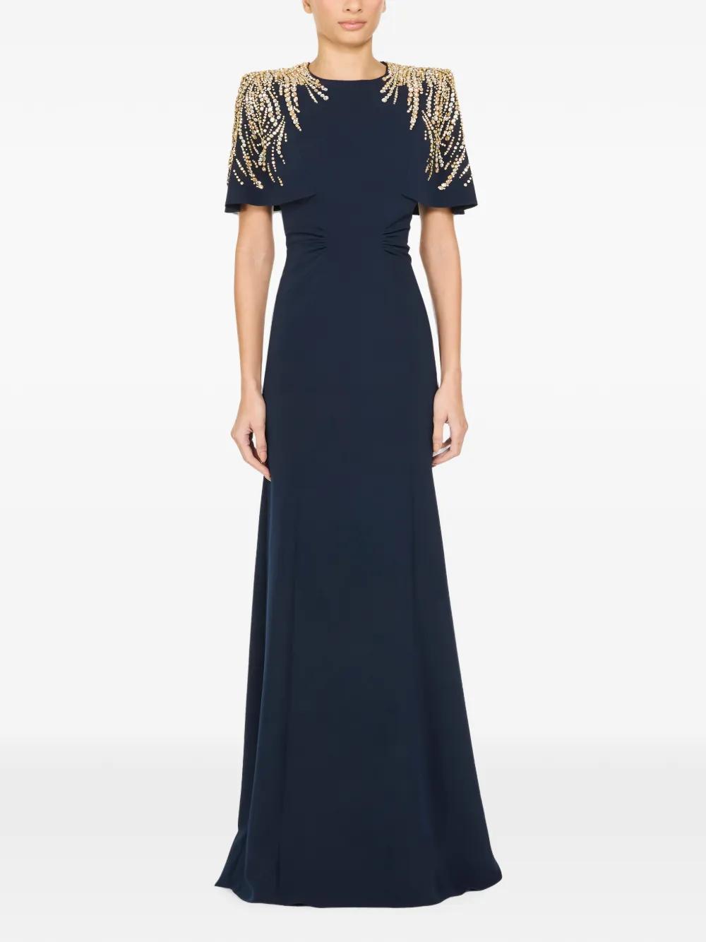 kate middleton jenny packham blue dress Kate Middleton in blue Jenny Packham gown for Spectre premiere