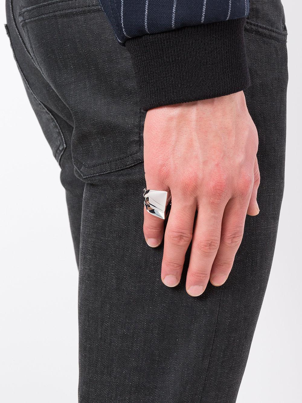 Vivienne Westwood Armour Ring in Metallic Lyst