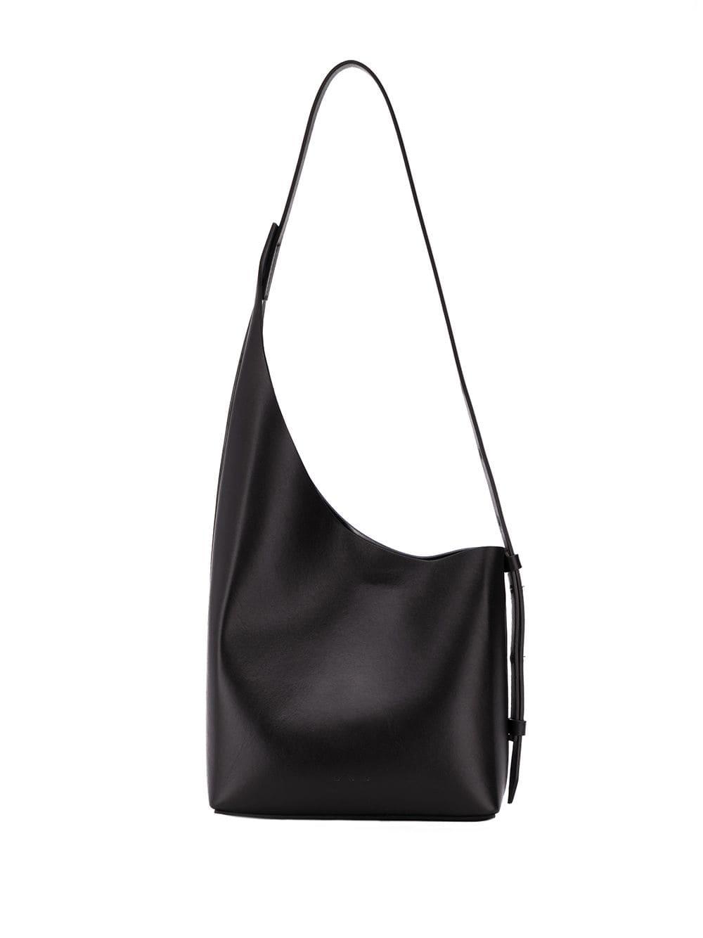 Aesther Ekme Leather Demi Lune Shoulder Bag in Black - Save 6% - Lyst
