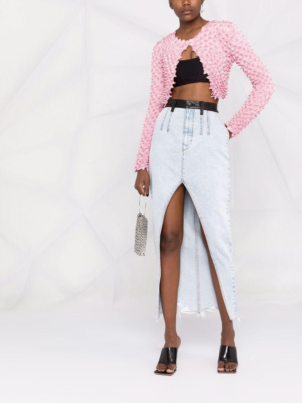 Alexander Wang Shibori Satin Cardigan in Pink Lyst Canada